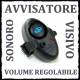 Mini avvisatore acustico per canna volume regolabile