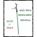 Picchetto reggicanna 90cm telescopico inclinazione regolabile