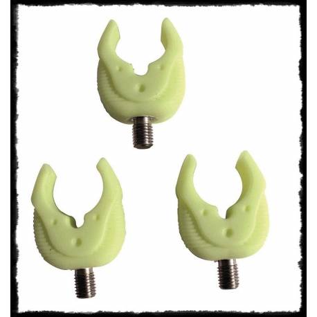 3 poggiacanna larghi fluo per pod