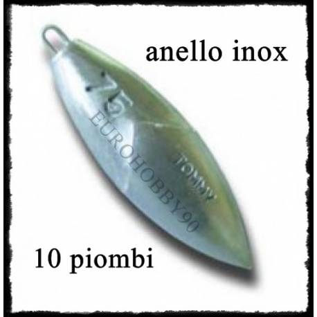 10 Piombi Tommy anello inox