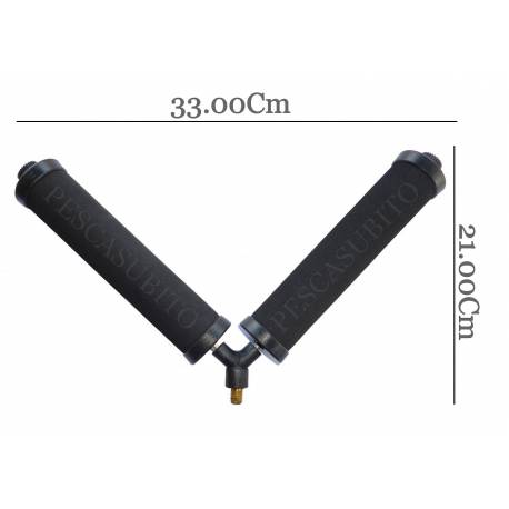 Poggia canna V a Rulli Per Canne Ruobasienne