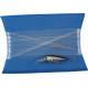 lenza traina minnow artificiale nero argento