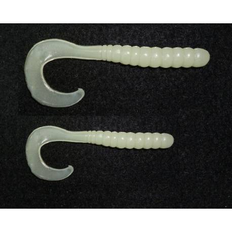 Kit 10 Grub Falcetti Fluorescenti