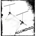 Rod pod in alluminio per tre canne da carpfishing