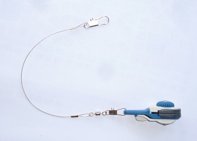 pinzetta sgancio rapido piobo pesca traina profondità pinza clip lenza