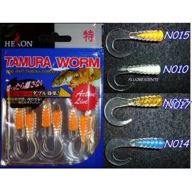 amura worm MF-15 grub falcetti 40mm