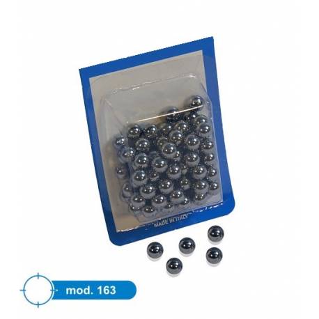 100 sfere in acciaio 6.3mm per fionda
