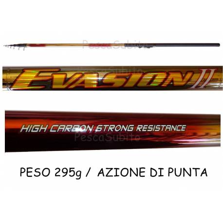 Canna Evasion 6Mt Teleregolabile Leggerissima Azione di Punta