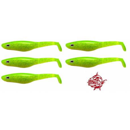battle shad chartrause 8cm