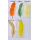 2 piume fianco oca costruzione mosche artificiali