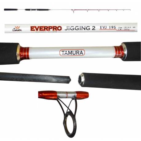Canna da Pesca Vertical Jigging - 1.95Mt - Carson Everpro