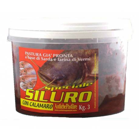 Pastura Pronta Siluro Secchio 3Kg - Antiche Pasture