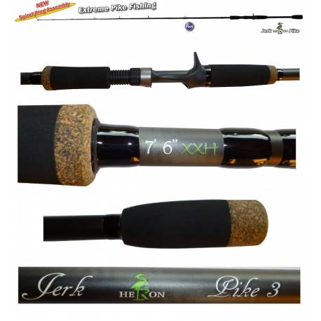 Canna Heron Jerk Pike 3 Jerk Acid Casting 7' 6'' Xxh 3-9oz