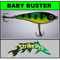 Baby buster verde jerk artificiale pesca spinning luccio