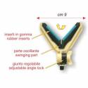 appoggicanna basculante da montare su picchetto
