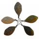 5 Piombi Tre Faces Sabbiati e con Girella Carpfishing