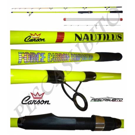 Canna Bolentino 2.70Mt In Carbonio - Nautilus 250Gr