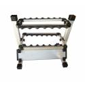espositore porta canne da spinning a 12 postazioni
