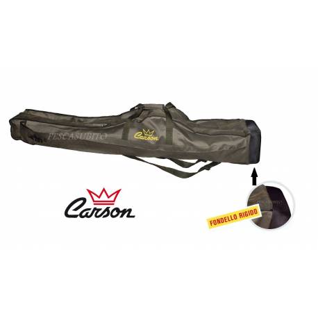Fodero porta canne da pesca / 3000/2 verde 135cm
