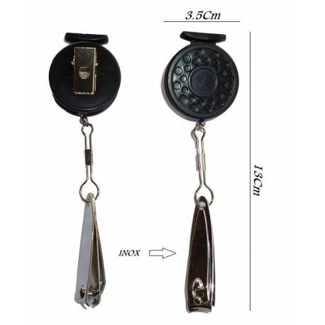 Yoyo raccoglitore con cesoia taglia filo da pesca