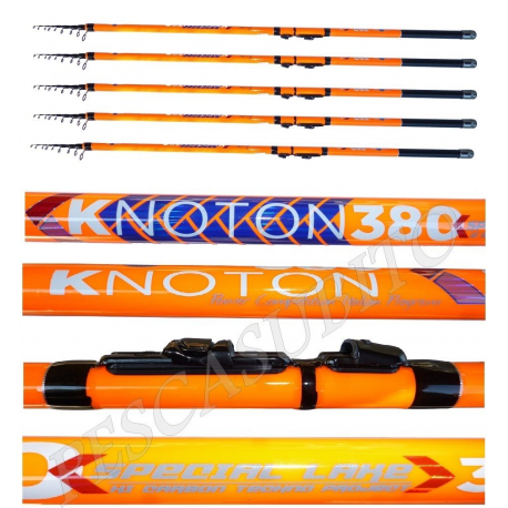 Kit Serie Completa 5 Canne Pesca Trota Tremarella - Knoton