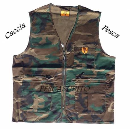 Gilet Mimetico Da Caccia E Pesca
