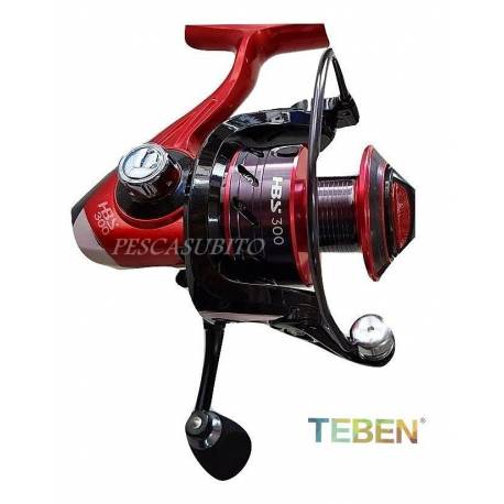 Mulinello da Pesca Frizione Anteriore - Teben HBS 10 Cuscinetti