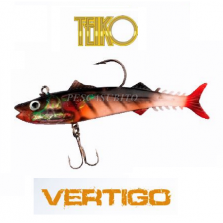 Pesci Artificiali in Gomma - Teiko 10Cm / 35g