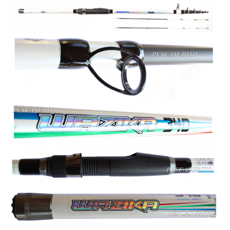 Canna da Pesca Bolentino Medio - 3,40Mt 250Gr - Globe Fishing Wazika