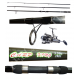 Kit Canna Carpfishing 3 sezioni + Mulinello / Globe Fishing Carp King Niged