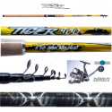 Kit Canna Pesca Inglese Bombarda + Mulinello - Globe Fishing Tiger Diablo