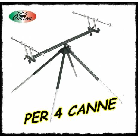 rod pod 4 canne deluxe