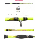 Kit Canna Pesca Seppia Calamaro + Mulinello - Globe Fishing Eging Capture Teben
