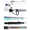 Kit Pesca Bolentino Canna + Mulinello - 3,40Mt 250Gr - Globe Fishing Wazika Levante