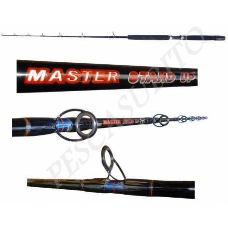 Canna da Pesca Traina Tonno - Master Stand Up 30/60Lbs