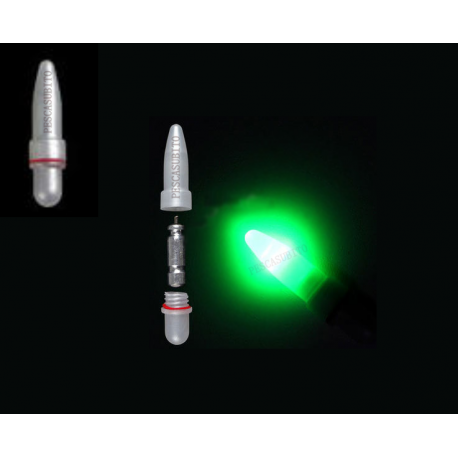 Starlight a Led Verde con Batteria - Mod. Piccolo 4mm