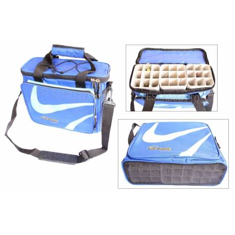 Borsa Porta Esche Artificiali Pesca Spinning Vertical Jigging Totanare