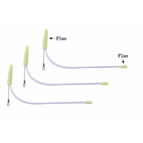 3 Antitangle Anti Groviglio Attacco Piombo Surfcastiung - 15Cm