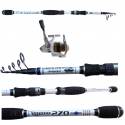 Kit Canna Spinning Telescopica Vento 2,70Mt + Mulinello Kaya
