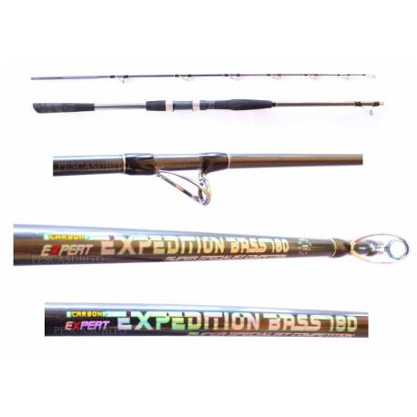 Canna Traina Vertical Jigging Spinning - Leader Line / Expedition Bass 50Lbs