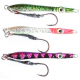 Kit 3 Metal Jig Spinning Tonno Vertical Jigging - 60Gr
