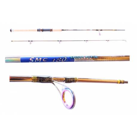 Canna Spinning Spigola Black Bass Luccio Serra - Smc 2.10Mt 30/60Gr