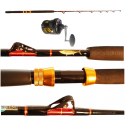 Kit Tonno Canna Suprem 30/60Lbs + Mulinello Ahiga