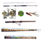 Kit Vertical Jigging Canna Expedition Bass 2.10Mt + Mulinello Talent 6000 + Inchiku + Treccia