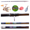 Kit Bolentino Canna Navigator 2.10Mt + Mulinello Mega 5000 + Accessori