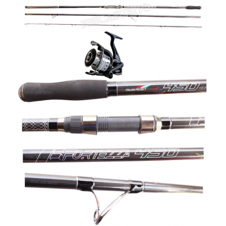 Kit Surfcasting Canna Fortezza 4.50Mt + Mulinello Razor 5000