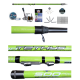 Kit Trota Torrente Canna Teleregolabile Tethys 7Mt + Mulinello + Accessori