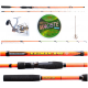 Kit Pesca Calamari Canna Kaiman 2.10Mt + Mulinello Hesperus 4000 + Accessori