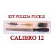 Kit Pulizia Fucile Calibro 12