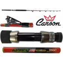 Canna Da Pesca Traina In Carbonio 30/50lbs - Carson Klaus